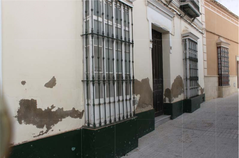 Fachada de casa Barrio San Juan de Marchena