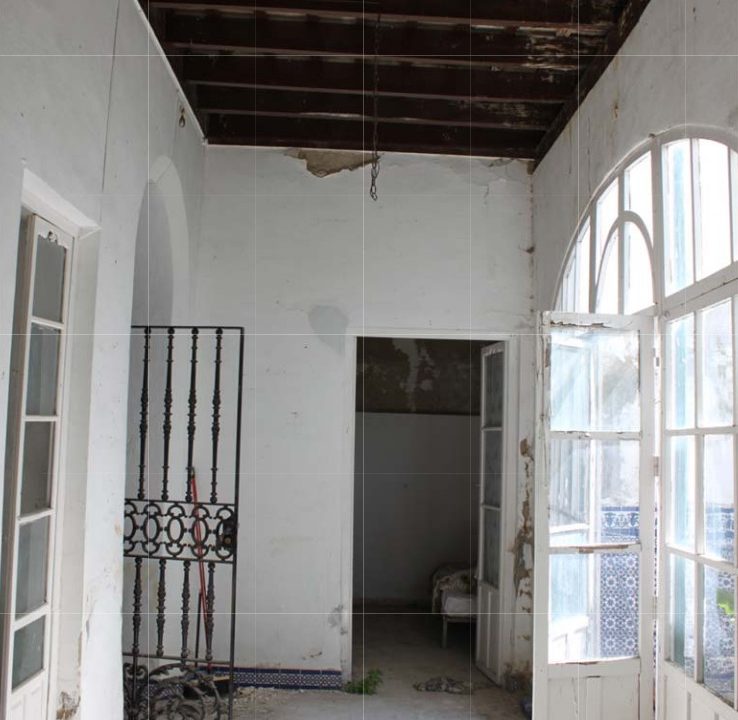 Pasillo en casa Barrio San Juan de Marchena