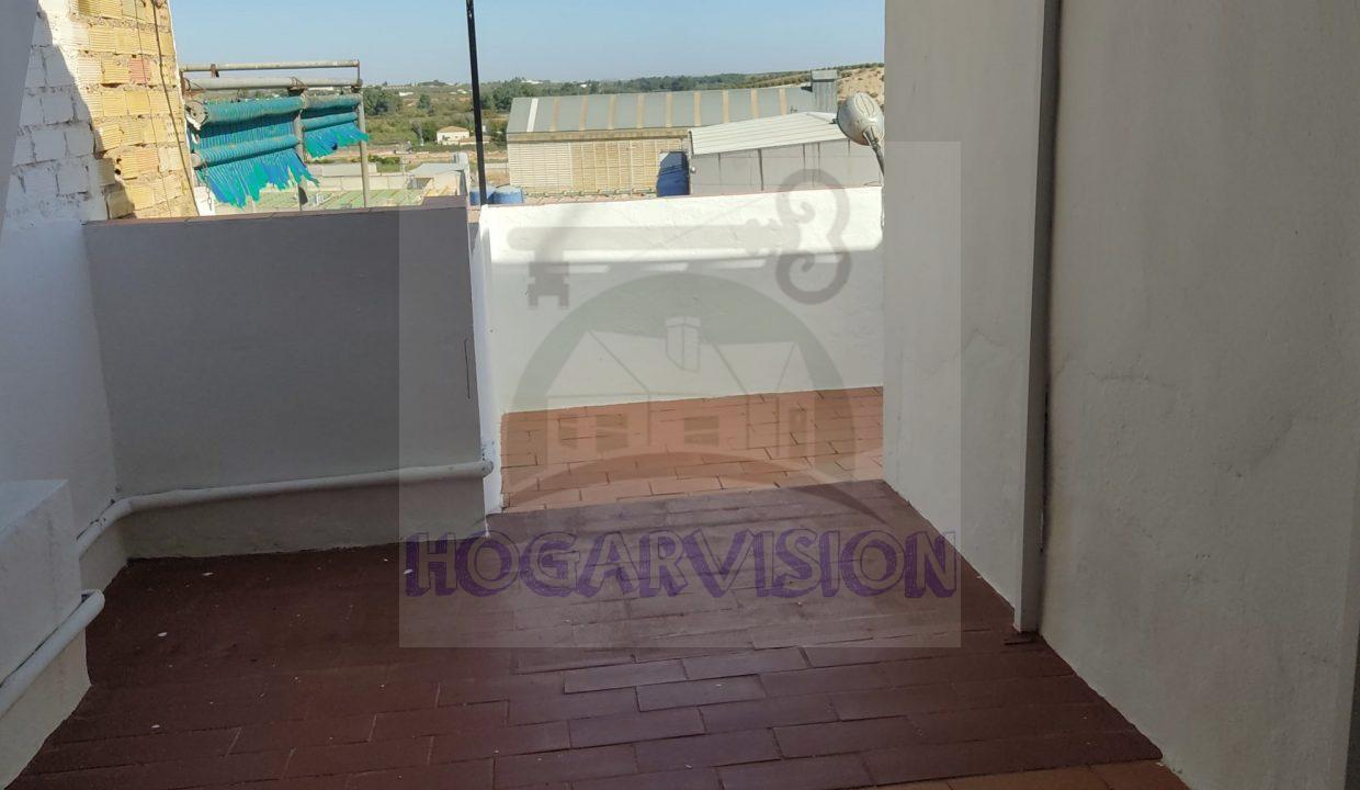 Azotea de casa en calle Granada en La Puebla de Cazalla