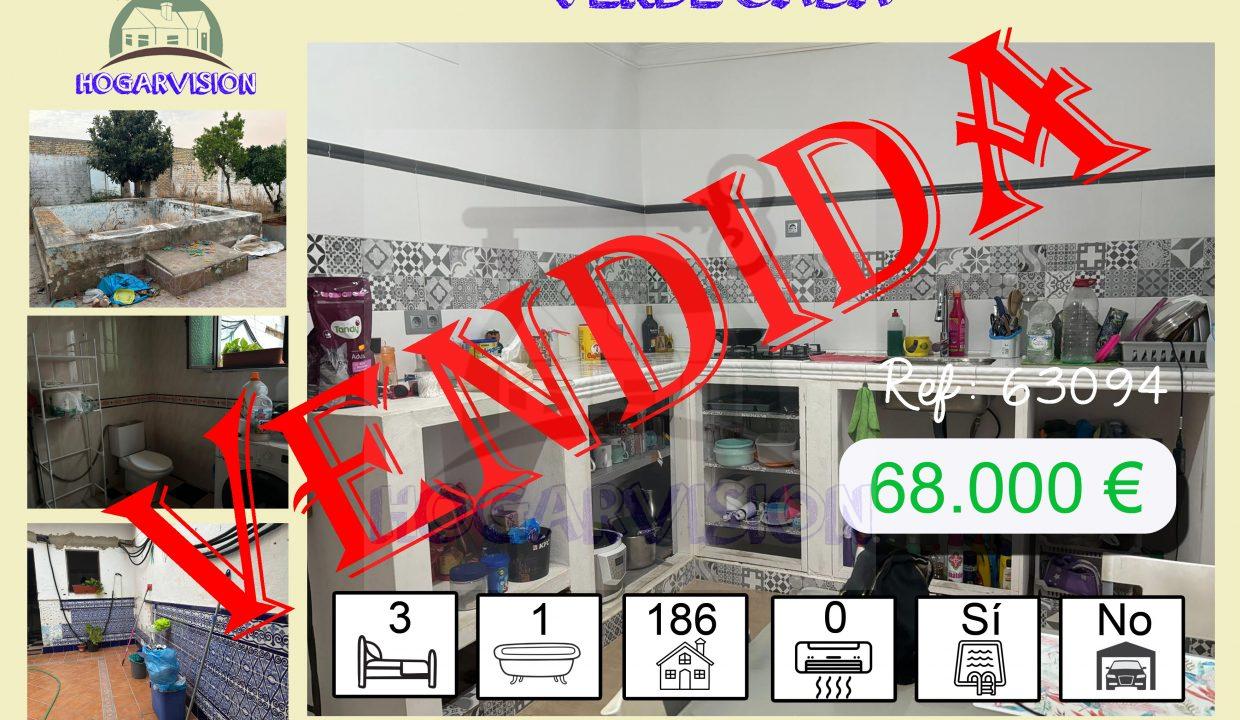 Se vende casa Ref 63094