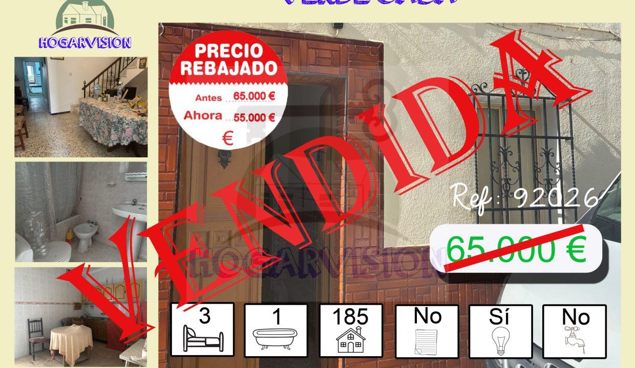 Se vende casa ref 92026